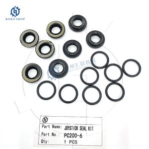 PC200-6 Joystick Seal Kit Pusher Seal Kit 702-16-01850 702-16-01180 For Excavator Spare Parts