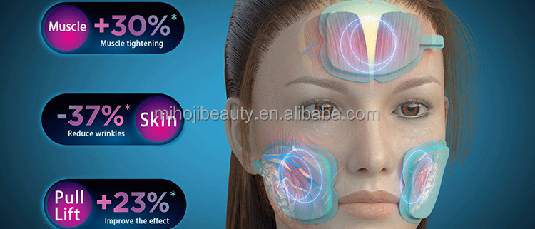 UK Plugs Face Muscle Stimulator Machine STANDING For Skin Tightening