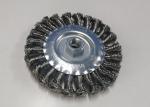 Long Lasting 5 Inch Knotted Wire Wheel Brush for Weld Spatter Removal
