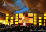 Yellow Lining Decoration Outdoor Event Tent , outdoor canopy tent Aluminum Alloy