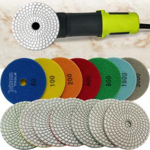 China Resin Bond Diamond Stone Wet Polishing Pads With Different Size on sale