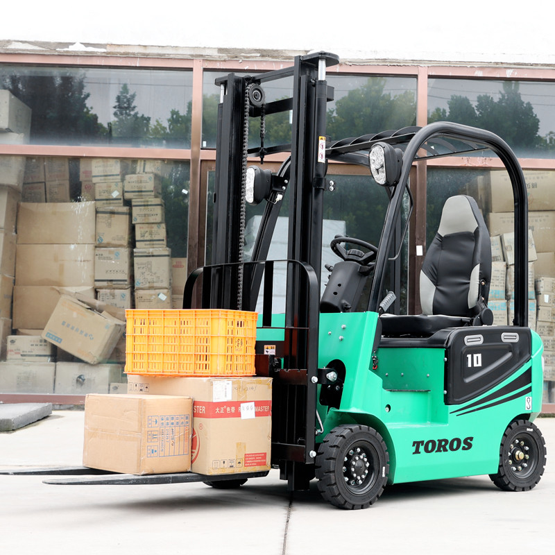 TOROS 2-3 Ton Electric Forklift Truck 4-6m Lifting Height 15% Gradeability