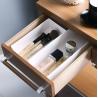 Buy cheap 10x20cm White Plastic Drawer Organizer For Kitchen Rectangle from wholesalers
