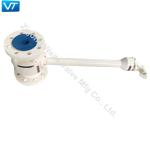 2×1.5" Cryogenic Flanged Floating Ball Valve 300LB LF2 Stainless Steel