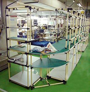 Wholesale Flexible L Shaped Lean Pipe Production Line For Electronic Equipment Manufacturing from china suppliers