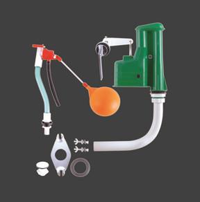 Wholesale 290MM Plastic Siphone Type High Flush Toilet Cistern Mechanism Concealed Toilet Flush from china suppliers