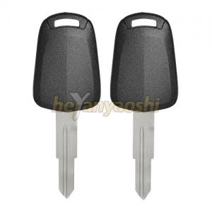 China Black Head Transponder Key Shell Chevrolet Car Simple Design Hu46 Blade on sale