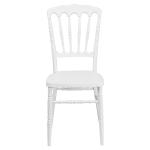 White Chiavari Chairs Wedding Stackable PP Plastic Chiavari Chairs