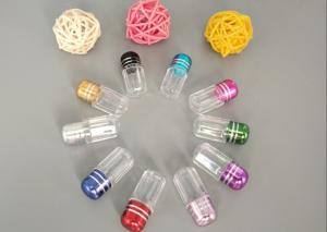 Wholesale Red Cylindrical Empty Capsule Bottles 13mm Plastic from china suppliers