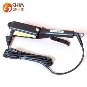 Wholesale flat iron power cord on titanium plate 2015 new Scissors type titanium hair straightener SY-822 from china suppliers
