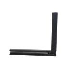 Aluminum Alloy Swimming Pool Fence Handrail Glass Bracket for Floor Mounted