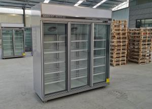 Wholesale Self Contained Display Refrigerator Freezer R290 With 3 Hinge Glass Doors from china suppliers