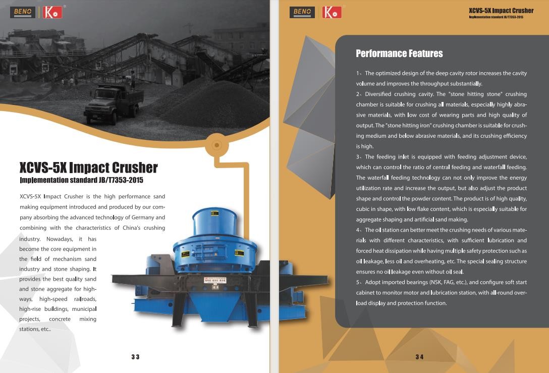 Sand Making Equipment Vertical Shaft Impact Crusher 100-160TPH Capacity