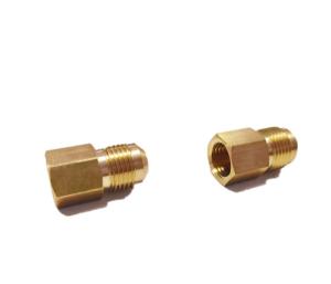 Wholesale 3/8 Fllare * 1/2 NPT Male Thread Brass Tube Fitting Brass Reducing Nipple from china suppliers