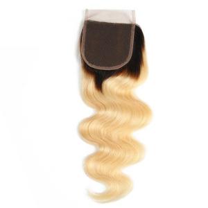 Wholesale Free Parting Last Top Closure 130% Density Brazilian Virgin Hair Body Wave Closure from china suppliers