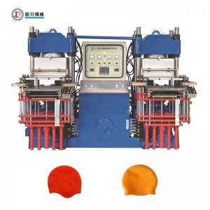 Wholesale 400T Rubber Vacuum Vulcanizing Press Machine Silicone Ear Protection Swimming Hat Adult Child Making Machine from china suppliers