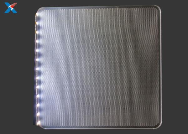 Clear Acrylic Light Guide Panel / LED Acrylic Light Panels For Outdoor Display