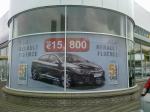Printable 40% Transparency One Way Vision Perforated Vinyl Sticker For Window