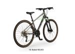 Gray Unisex Aluminum Alloy Road Bike With Forge Stem Road Saddle Type