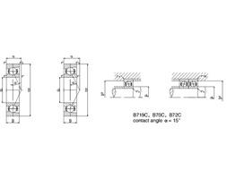 Wholesale Precision Spindle Bearings: steel balls B7001E.T.P4S.UL from china suppliers