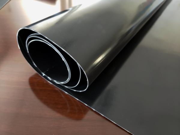 Smooth Surface Industrial Rubber Sheet With 1-3PLY Cotton Insertion And Black