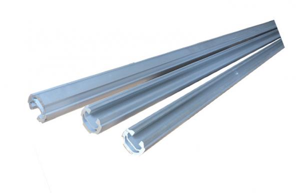 Quality Oval Shape Aluminum Alloy Tube With Hole And Slot Dia-Casting Flexible Aluminum Pipe for sale