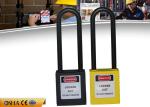 ZC-G31L Safety Lockout Padlocks Non-Conductive Nylon Long Shackle ABS Body
