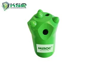 China 38mm Carbide Rock Drill Bits 6 Degree Taper Drill Mining Bit Lower Consumption on sale