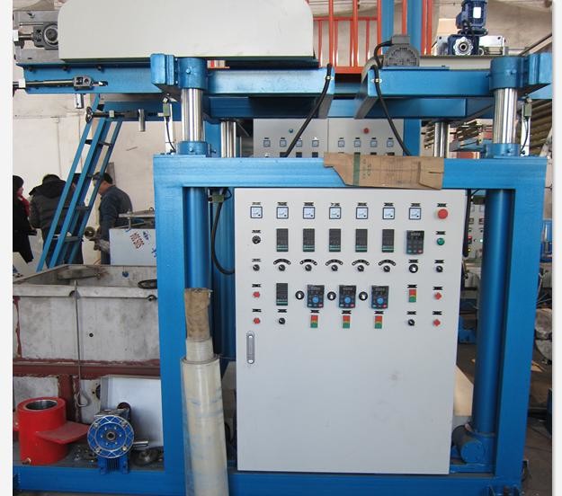 High Efficiency Single Lift PVC Blown Film Extrusion Machine For Packaging Film