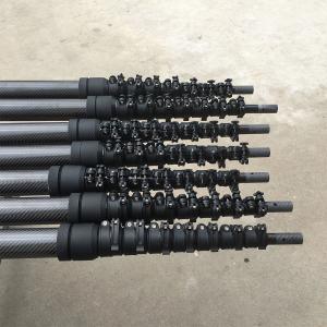 Wholesale 15m 18m 20m Carbon Fiber Telescopic Pole Carbon Fiber Telescopic Areca Nut Harvesting Pole from china suppliers