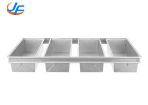 Wholesale RK Bakeware China- 4 Straps Nonstick Aluminum Loaf Pans/ Aluminumized Bread Pan from china suppliers