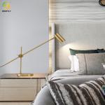 G9 X 1 Brass Copper Bedside Table Lamp Luxury Bedroom Study Room