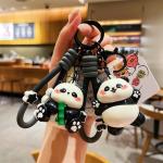 30g Lightweight Cute Cartoon Panda Keychain Pendant for Kids' Handbags Christmas