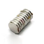 NiCuNi Coated Custom NdFeB Magnet N35 N42 N48 N52 Neodymium Disc Magnets with 3M
