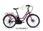 YCD-Zen-Rider Aluminum Alloy City EBike With Tektro Brakes 24V 250W Motor