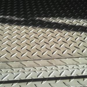 Wholesale AISI304 AISI316L Stainless Steel Checkered Plate Anti-slip Stainless Steel Sheet from china suppliers