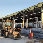 Customized Steel Structure Warehouse with Aluminum Alloy Windows and Sandwich
