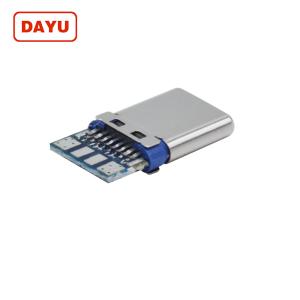 Wholesale Cut Style 16 Pin USB C Male Connector For Computer / Notebook / Mobile Phones from china suppliers