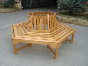 Wholesale China LFurniture Circular Quinquangular Wooden Bench-19 from china suppliers