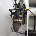 Toilet Tissue Paper Jumbo Roll Cutting Machine for 1170*901*1300cm Size