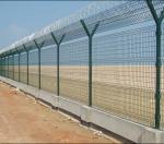 2.4m*3m Y Post Anti Climb Airport Security Fencing Pvc Coated Mesh Fence