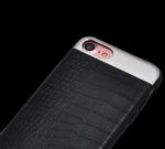 TPU PC PU leather metal 4 in 1 Upscale business luxury crocodile leather pattern