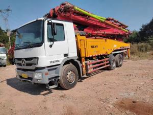 Wholesale Sany Mercedes Benz Chassis SY5310THB40B 48 M Six Arm Six Mast Concrete Pump Truck from china suppliers