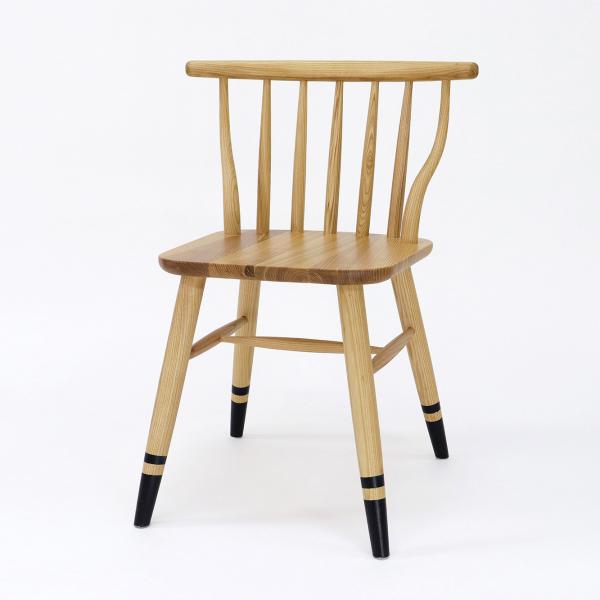 Natural Walnut Vintage Wooden Classic Customized Solid Wooden Dining Chair for