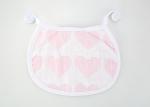 2pk Jacquard Infant Baby Feeding Bibs / Toddler Drool Bibs Healthy And Safe