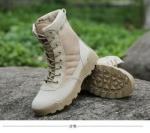 Shiny Army Under Armour Tactical Boots Steel Toe Waterproof Men Trekking