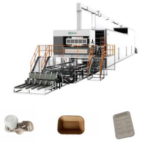 Wholesale Coffee Cup Tray Production Line High Speed Paper Cup Carrier Making Machine from china suppliers