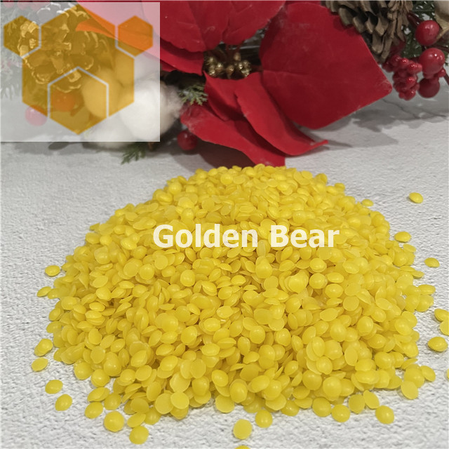 100% Pure Cosmetic Grade Beeswax Pellets Rouge Creams Local Beekeeping Beeswax