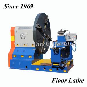 Wholesale Semi Automatic Flange Horizontal Turning Lathe Floor Type Low Noise from china suppliers