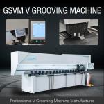4000mm Sheet Grooving Machine Automatic V Grooving Machine Metal Furniture